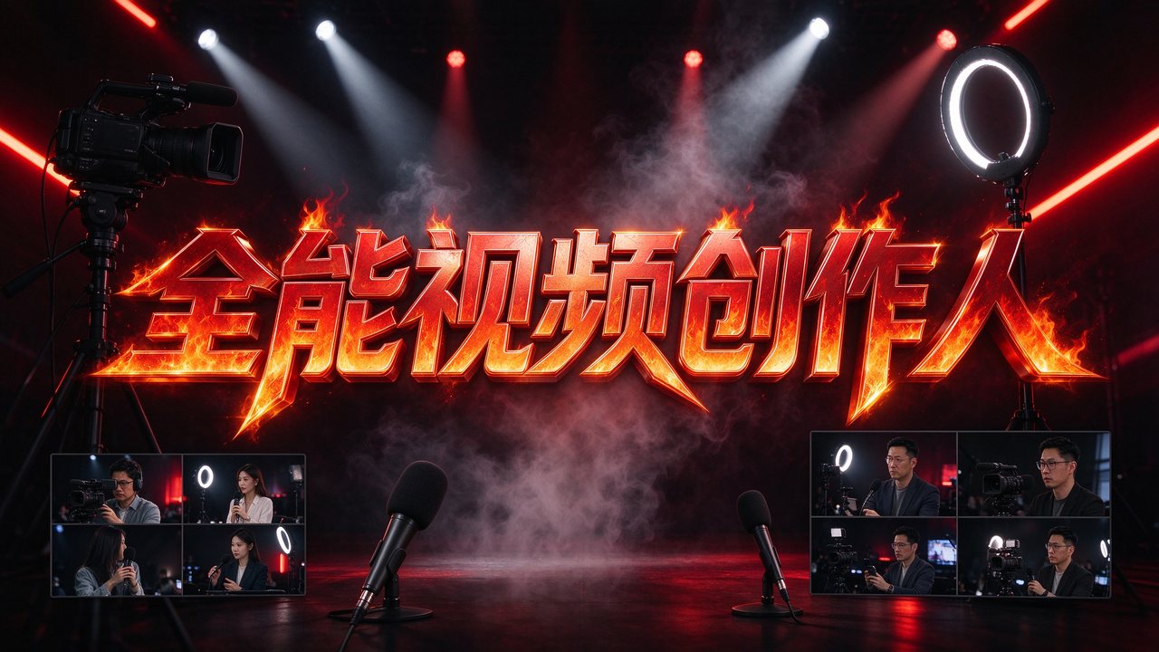 王松傲寒全能视频创作人课程，视频拍摄剪辑编导运营，零基础学习视频创作