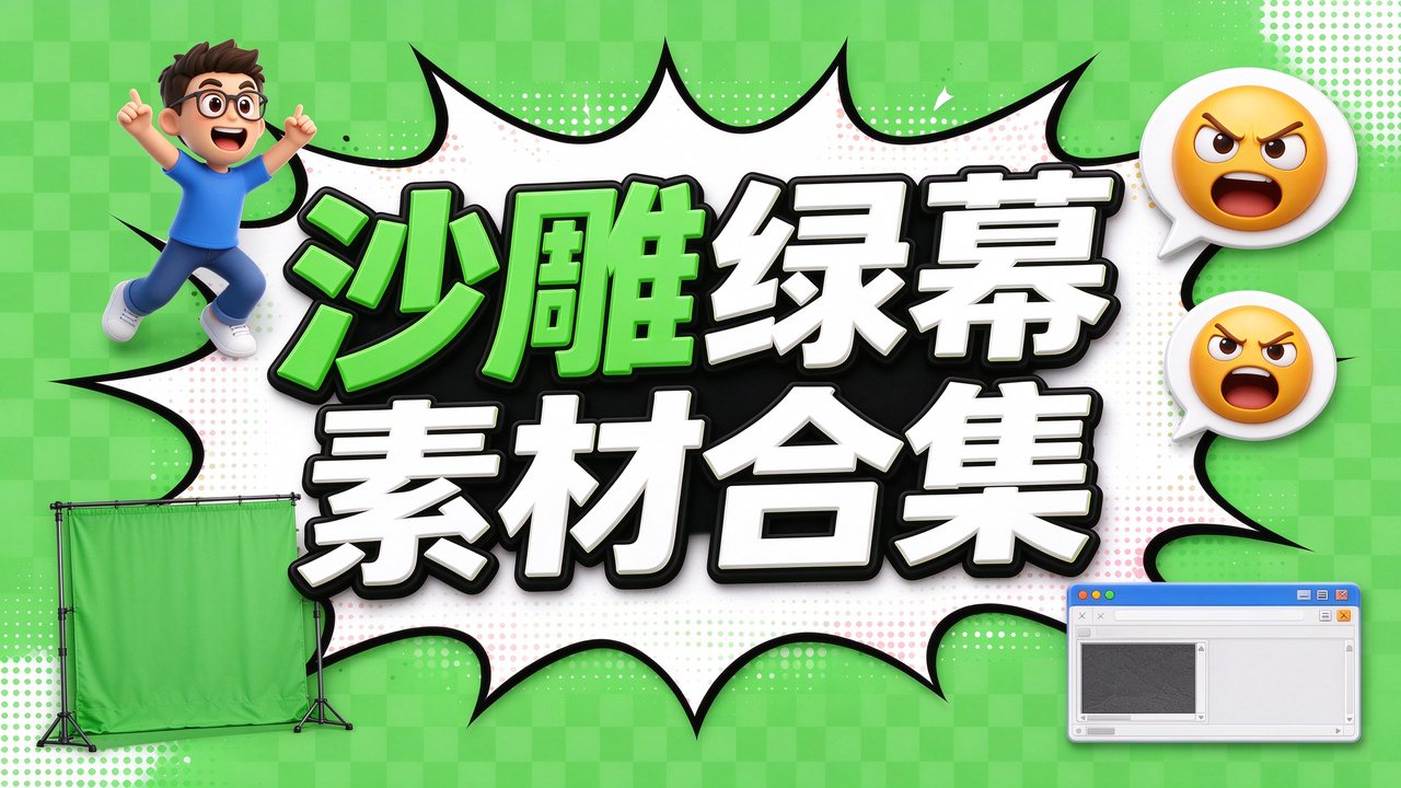 沙雕绿幕人物合集