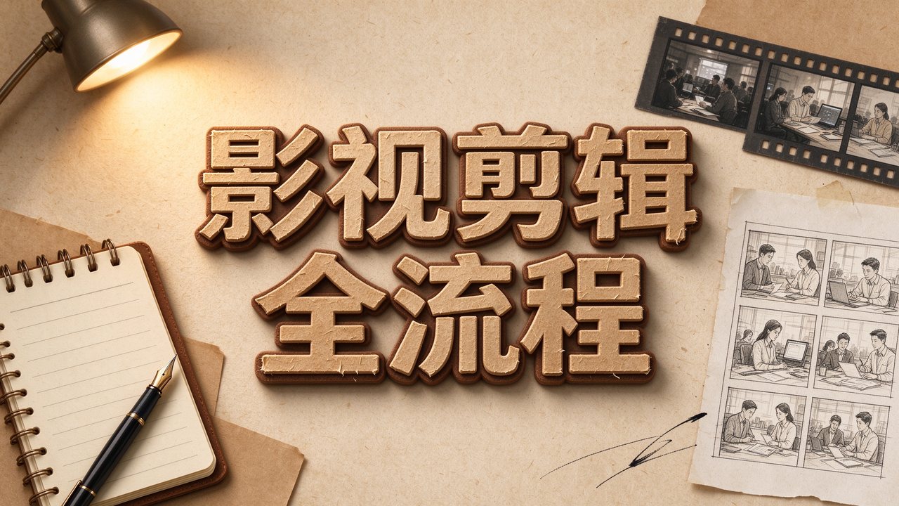 莱尼日记《影视剪辑全流程入门+短剧实战教程》