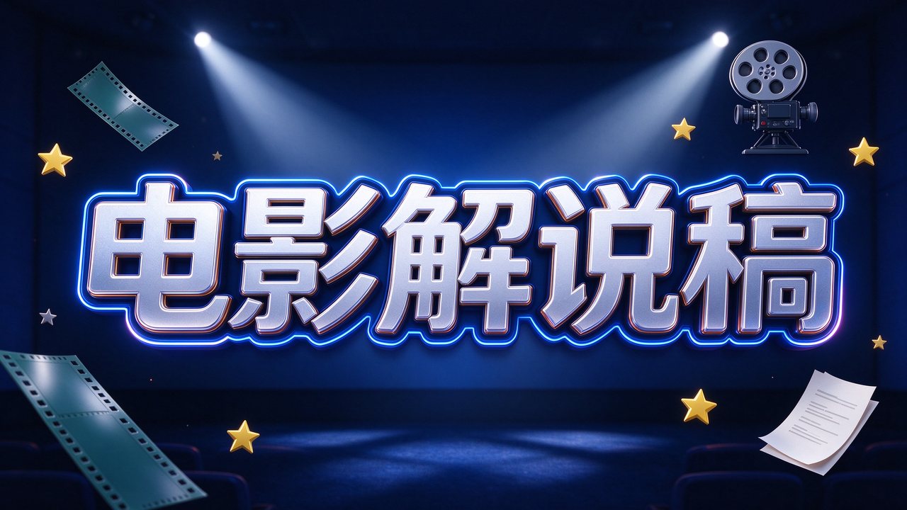 付费版电影解说稿 800份