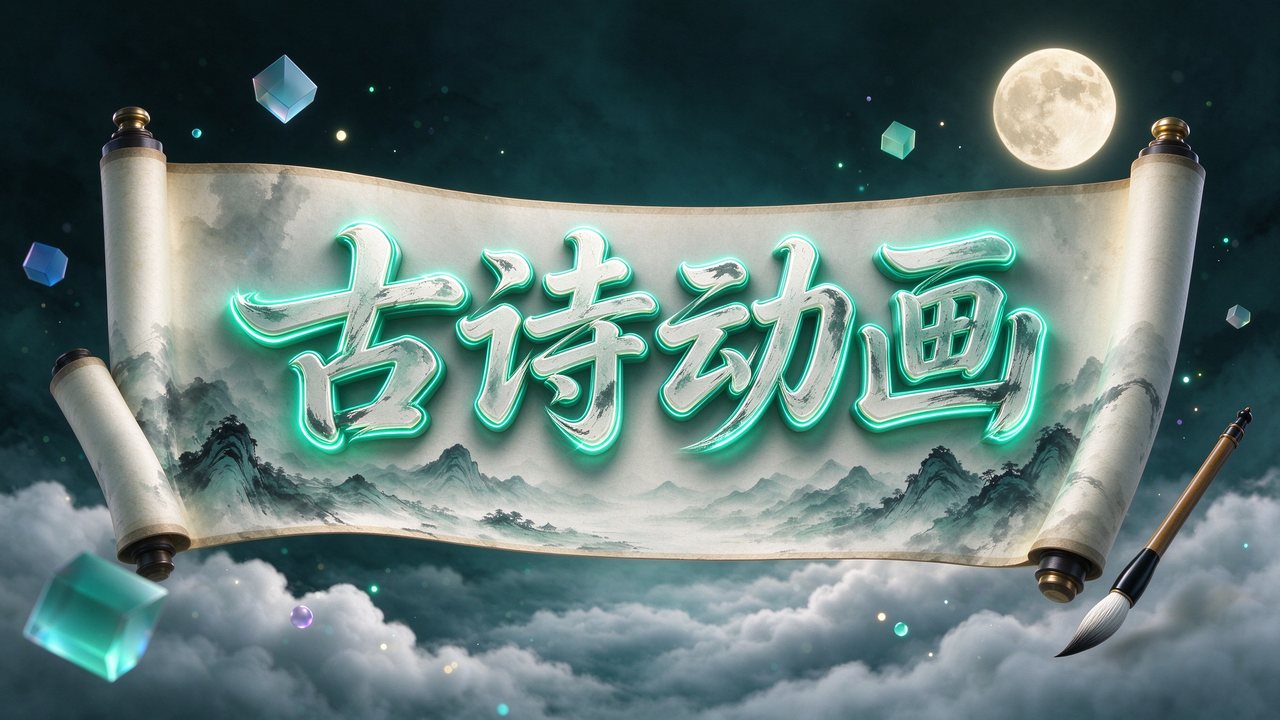1-9年级古诗动画合集，轻松背诵理解古诗文
