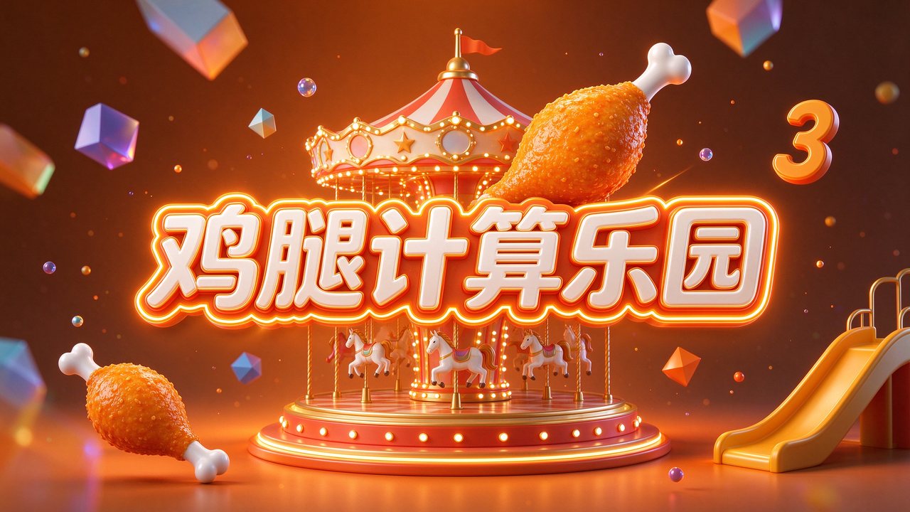 傲德《鸡腿计算乐园 (4-8岁必学) 》