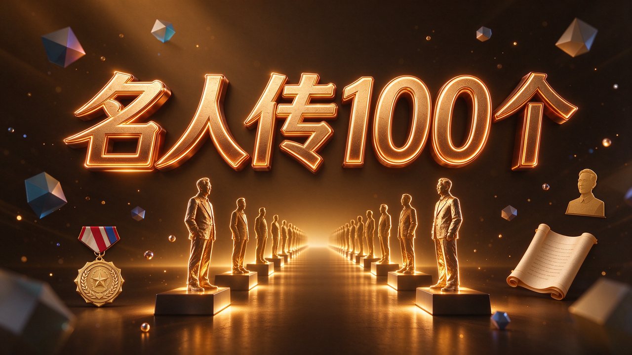凯叔写给孩子的100个名人传