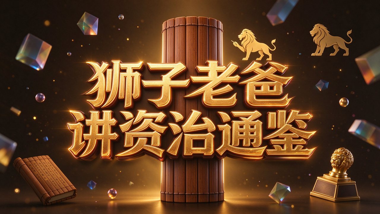 历史知识有声读物《狮子老爸讲资治通鉴》