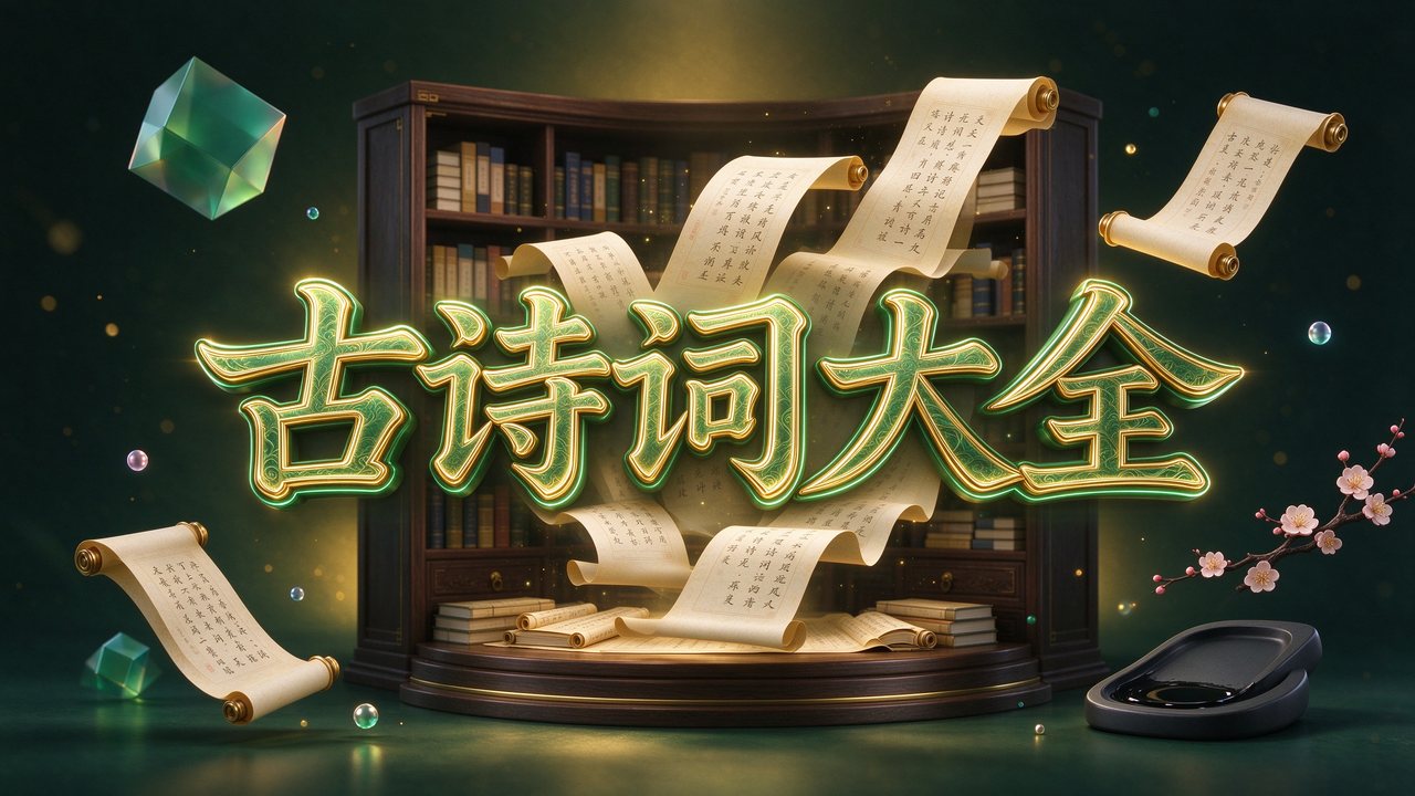 古诗词大全集【280份高清资料整理版】