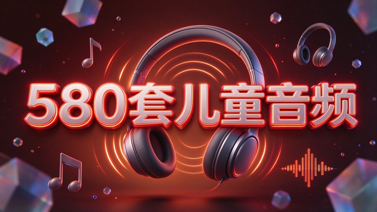 喜马拉雅580套儿童VIP音频福利合集