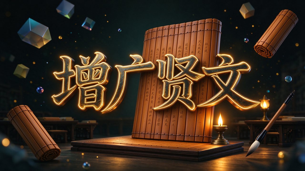 国学启蒙动画《增广贤文》，从小懂得为人处世道理