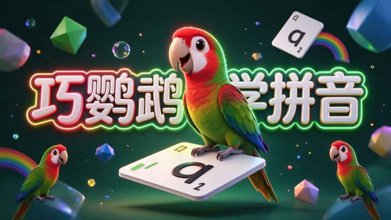 巧鹦鹉·幼儿拼音学习课程