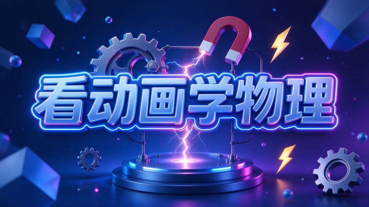 有娃必备 看动画学物理 幼儿物理启蒙动画视频 【2.8G】【mp4】