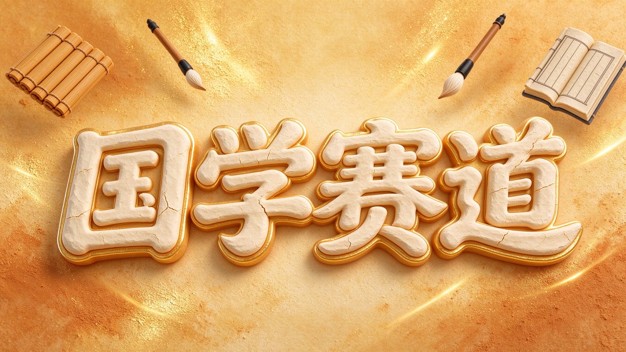 国学赛道拆解,一个低成本高收益的赛道,每天一小时轻松2张+