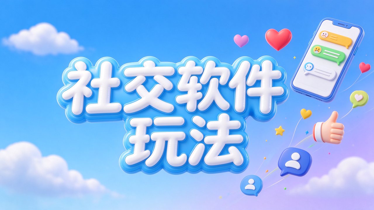 社交软件玩法