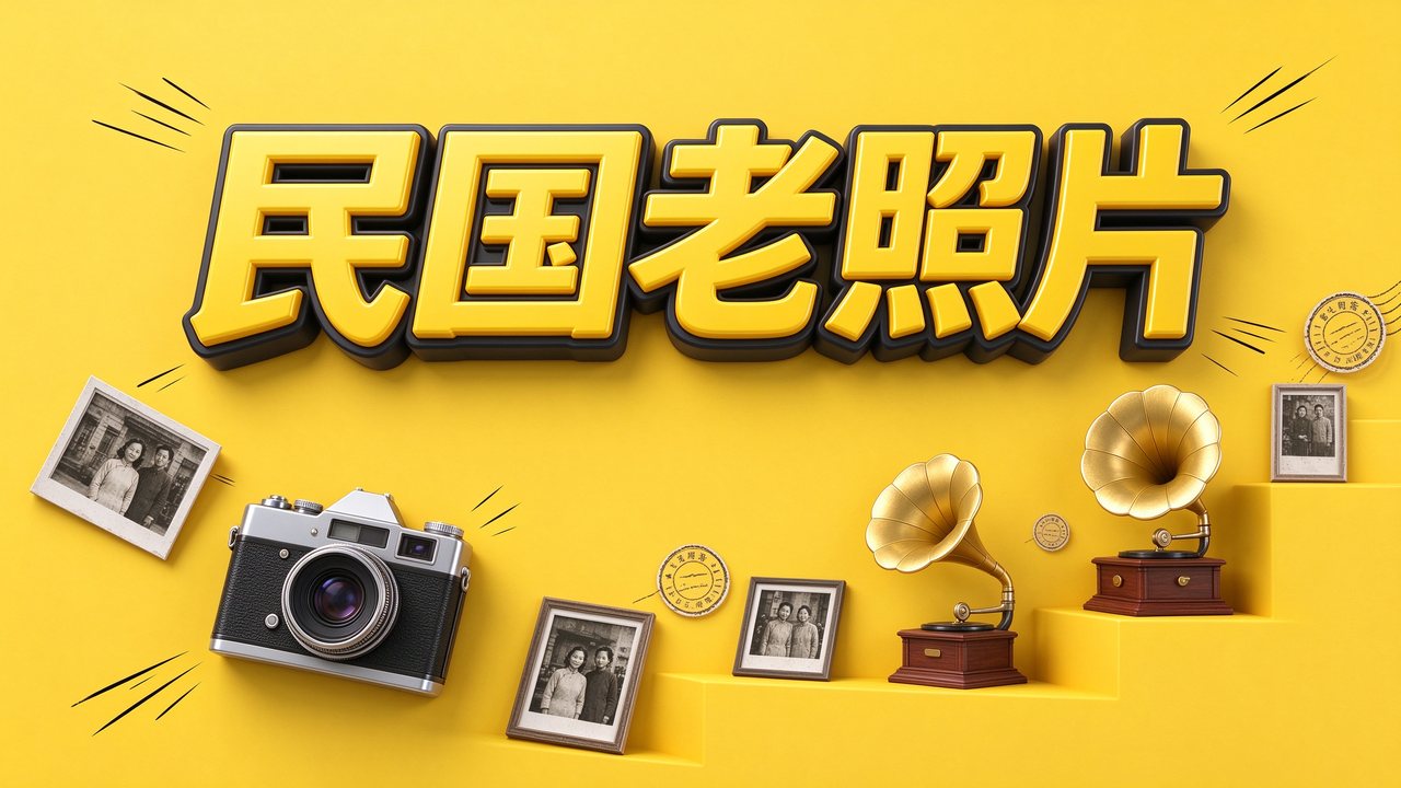 【老照片】民国历史影像合集(97张)