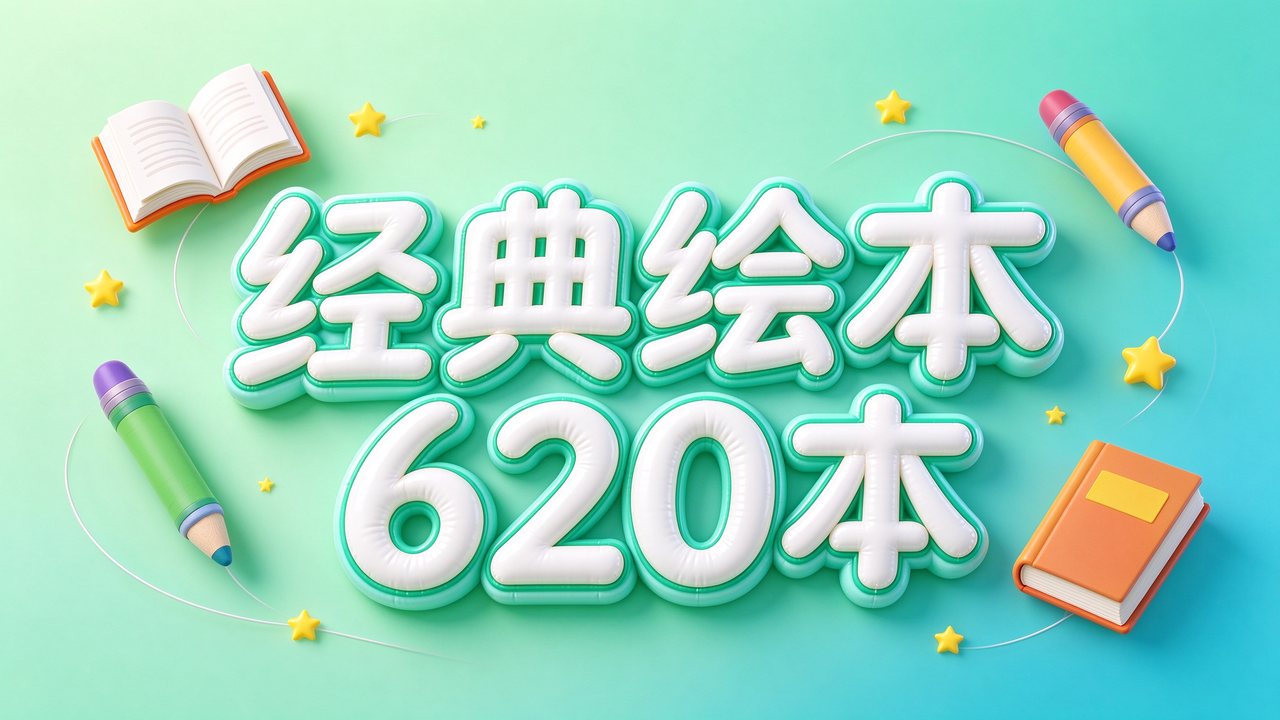 经典绘本620本合集
