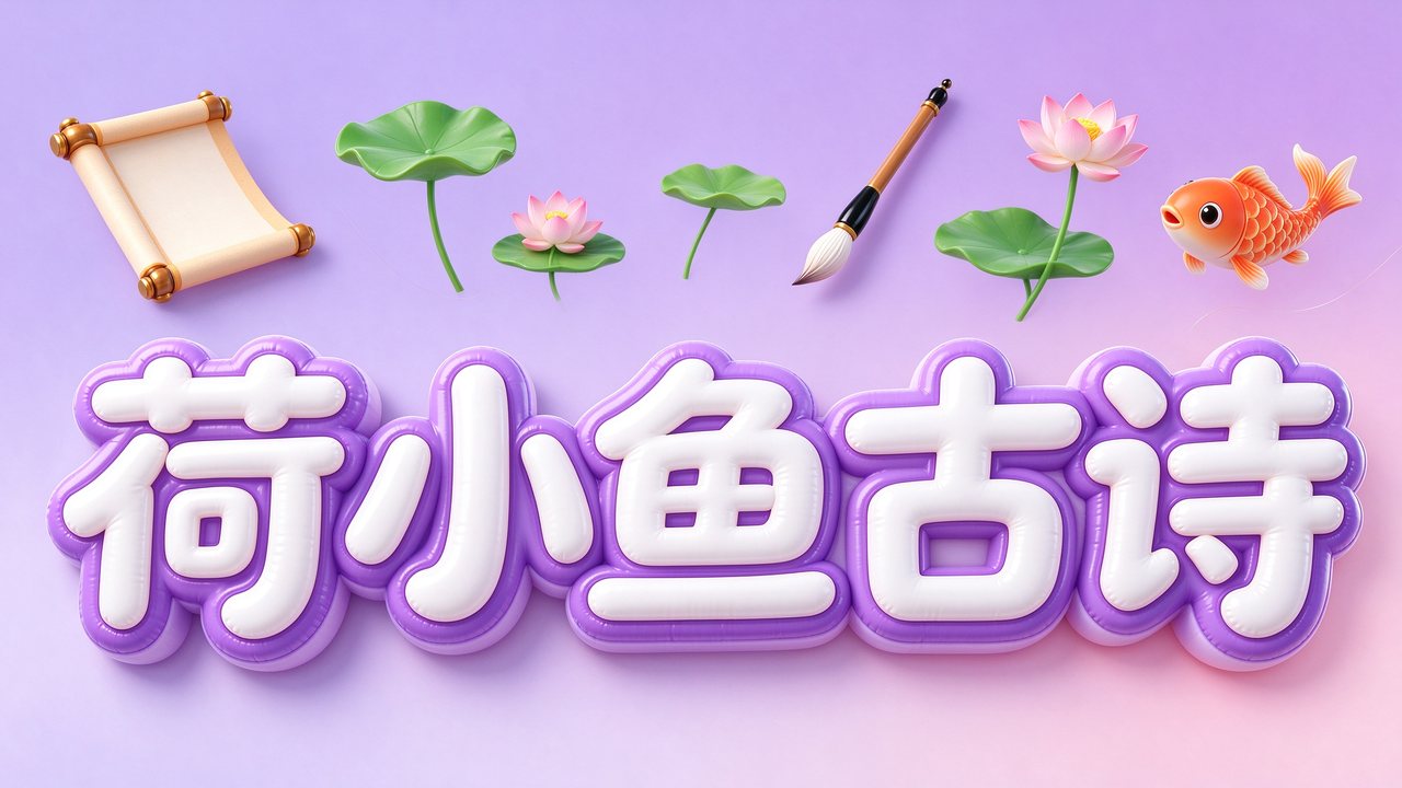 荷小鱼《100节古诗知识卡片》