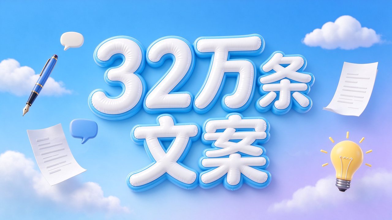 32万条精选文案素材库